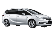 Van Hire Totton - Vauxhall Zafira 7-Seater - Minibus hire Totton